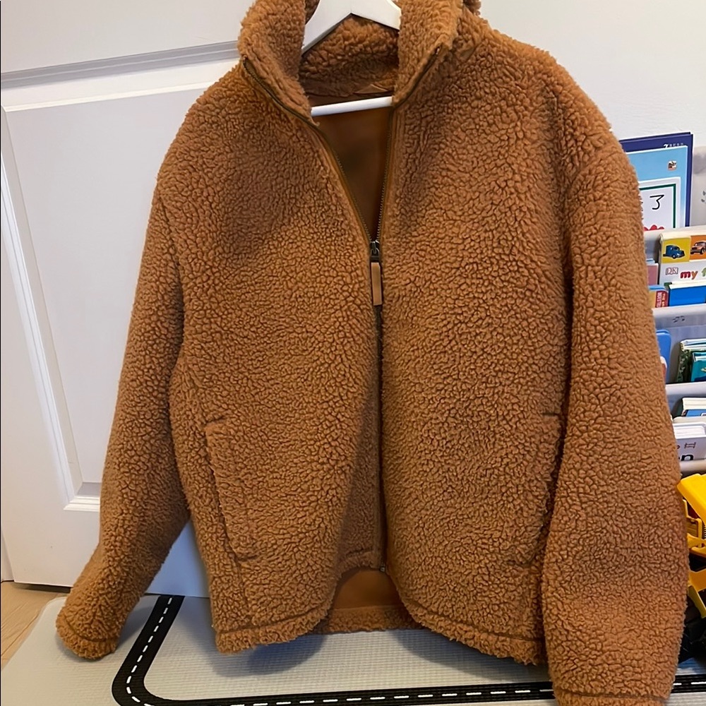 Lemaire x Uniqlo uuuu Sherpa Jacket men’s large sherpa